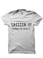 SAIIIR MARBEN NA SAIR White T-Shirt