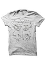 The Beatles Half Sleeve T-Shirt