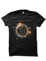 Bitcoin Black Half Sleeve T-Shirt