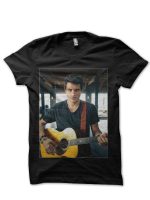 John Mayer Black Half Sleeve T-Shirt