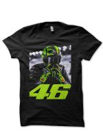 Moto GP VR 46 Black T-Shirt