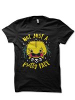 Not Just A Pretty Face Half Sleeve T-Shirt
