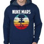 Nuke Mars Navy Blue Hoodie