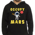 Occupy Mars Black Hoodie