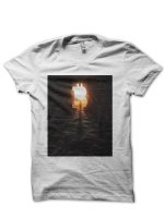 Bitcoin White Half Sleeve T-Shirt