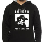 Play It Louder Black Hoodie