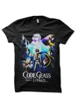 Code Geass Lelouch Black T-Shirt