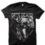 Code Geass Lelouch Black T-Shirt