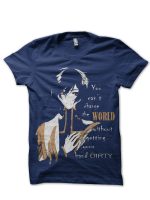 Code Geass Lelouch Navy Blue T-Shirt