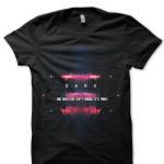 The Question Isn't Where Its When! Half Sleeve Black T-Shirt