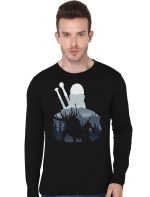 Hunter  Black Full Sleeve T-Shirt