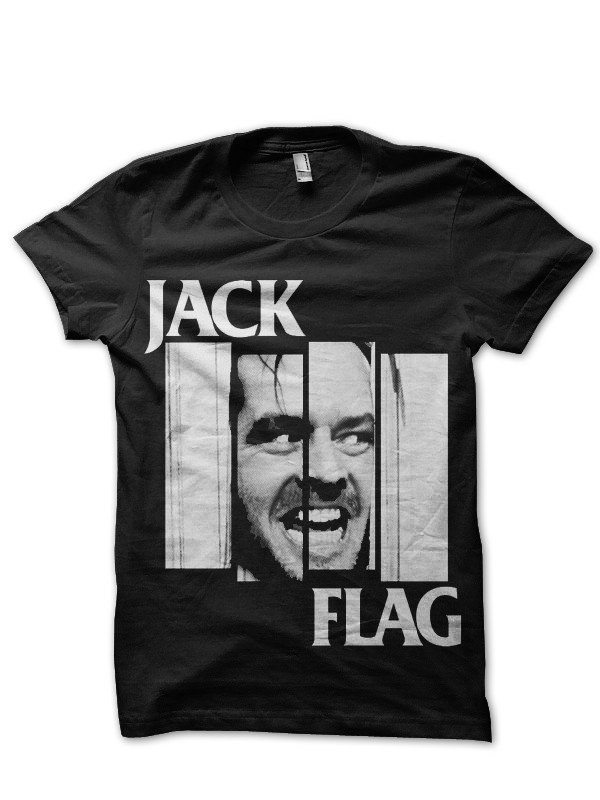 thumbnail image 2 of The Shining T-Shirt – Jack Nicholson 'Here's Johnny' – Glow In The Dark – Fruit Of The Loom 2 of 2