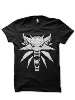 Witcher Black Half Sleeve T-Shirt