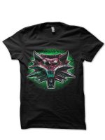 Witcher Black Half Sleeve T-Shirt
