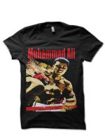 Muhammad Ali Half Sleeve Black T-Shirt