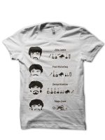 The Beatles Half Sleeve T-Shirt