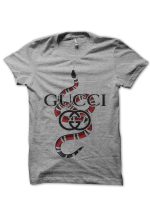 Gucci Snake Half Sleeve T-Shirt