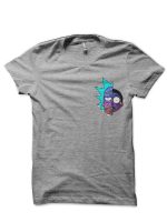 Galactic Rick and Morty Halves T-Shirt