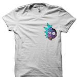 Galactic Rick and Morty Halves T-Shirt