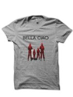Money Heist Grey T-Shirt