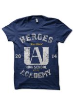 My Hero Academia Navy Blue T-Shirt