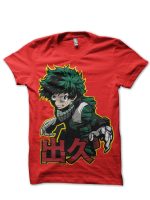 My Hero Academia Red T-Shirt