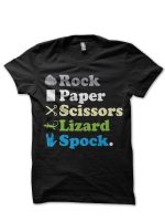 Rock Paper Scissors Half Sleeve T-Shirt