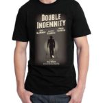 Double Indemnity Black Half Sleeve T-Shirt
