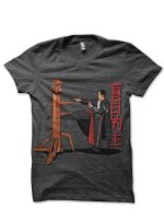 Donnie Yen Charcoal Grey  Half Sleeve T-Shirt