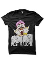 Post Malone Black Half Sleeve T-Shirt