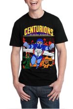 Centurions Black Half Sleeve T-Shirt