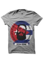 Fidel Castro Grey T-Shirt