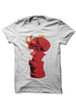 Anung Un Rama White Half Sleeve T-Shirt