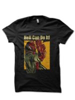 Hell Boy Black Half Sleeve T-Shirt