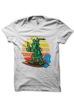 Mayans Collection: Surfing Half Sleeve T-Shirt
