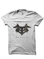 Rorschach Test White Half Sleeve T-Shirt