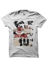U2  Half Sleeve T-Shirt