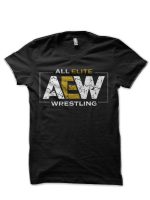 Aew Wrestling Half Sleeve T-Shirt