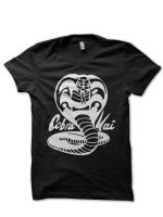 Cobra Kai Black Half Sleeve T-Shirt