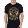 Versace Black Half Sleeve T-Shirt