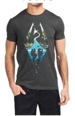 Skyrim Charcoal Grey T-Shirt