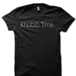Khabib Black Half Sleeve T-Shirt