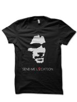 Khabib Black Half Sleeve T-Shirt