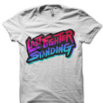 Fighter Half Sleeve White T-Shirt