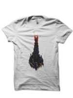 Lord Of The Rings White  T-Shirt