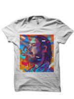Post Malone White Half Sleeve T-Shirt