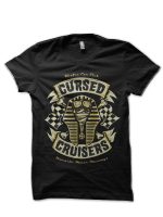 Cursed Cruisers Black Half Sleeve T-Shirt