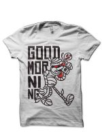 Good  Morning Mummy Black Half Sleeve T-Shirt