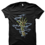 Mummy Hand Half Sleeve T-Shirt