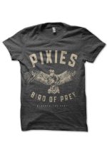 Pixies Band Charcoal Grey Half Sleeve T-Shirt